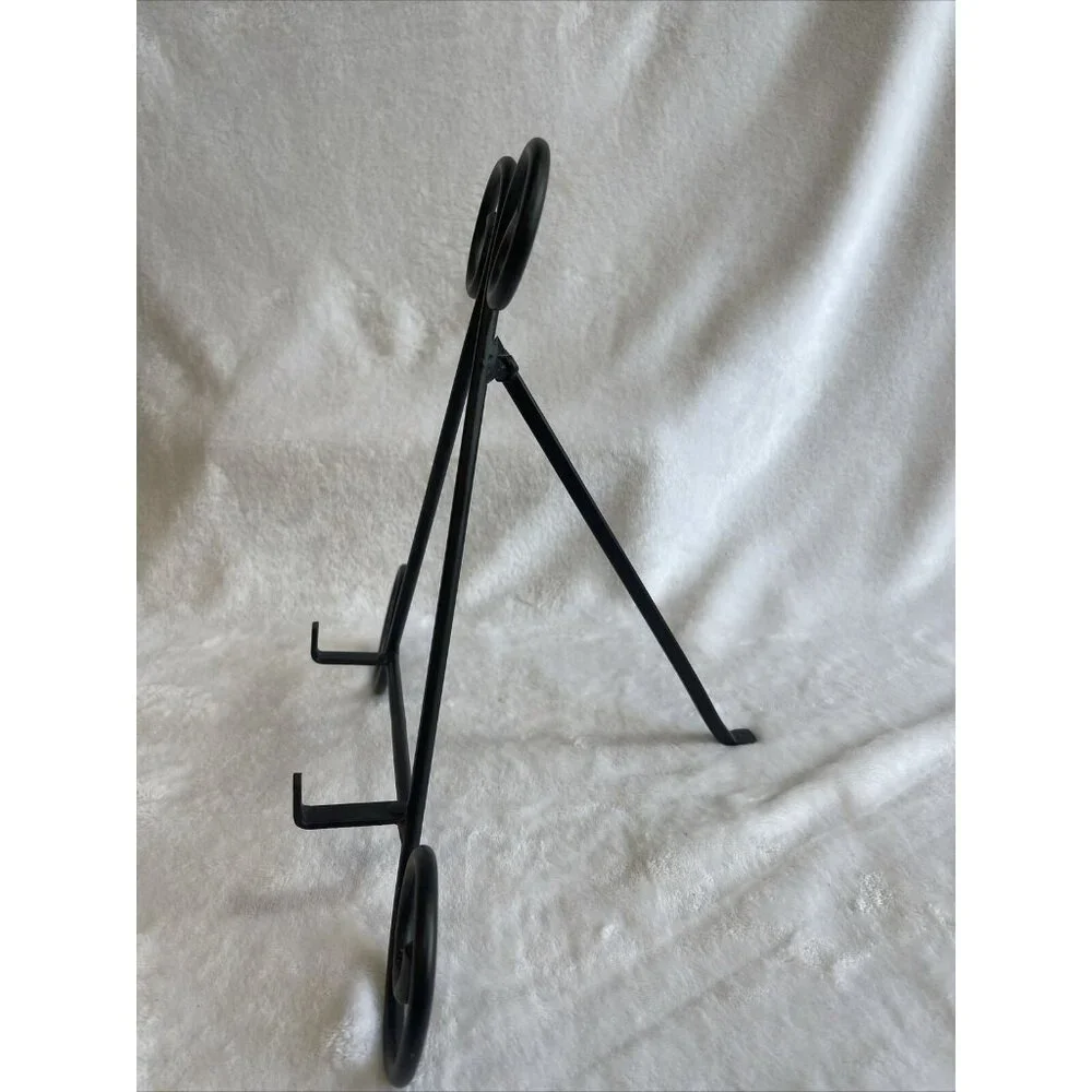 Display Easel Black Foldable For Heavy Large Platters‎ Books Pictures Plates